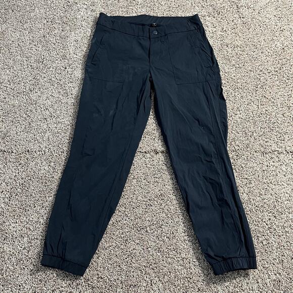 Vina Pants Womens Large Stretch Drawstring Jogger Hiking Travel Lightweight - Picture 1 of 10